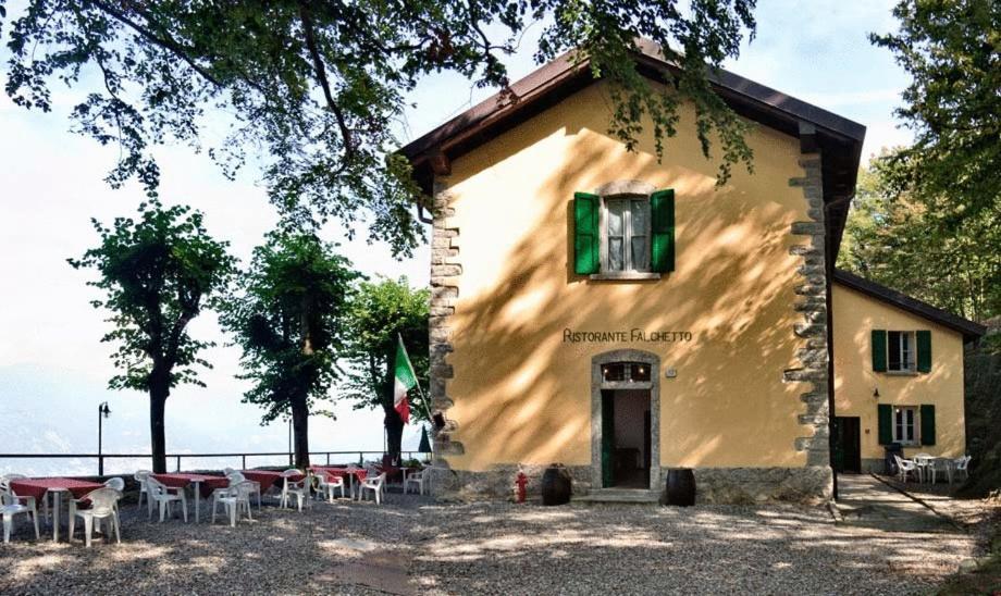 Ristorante Hotel Falchetto Брунате Экстерьер фото